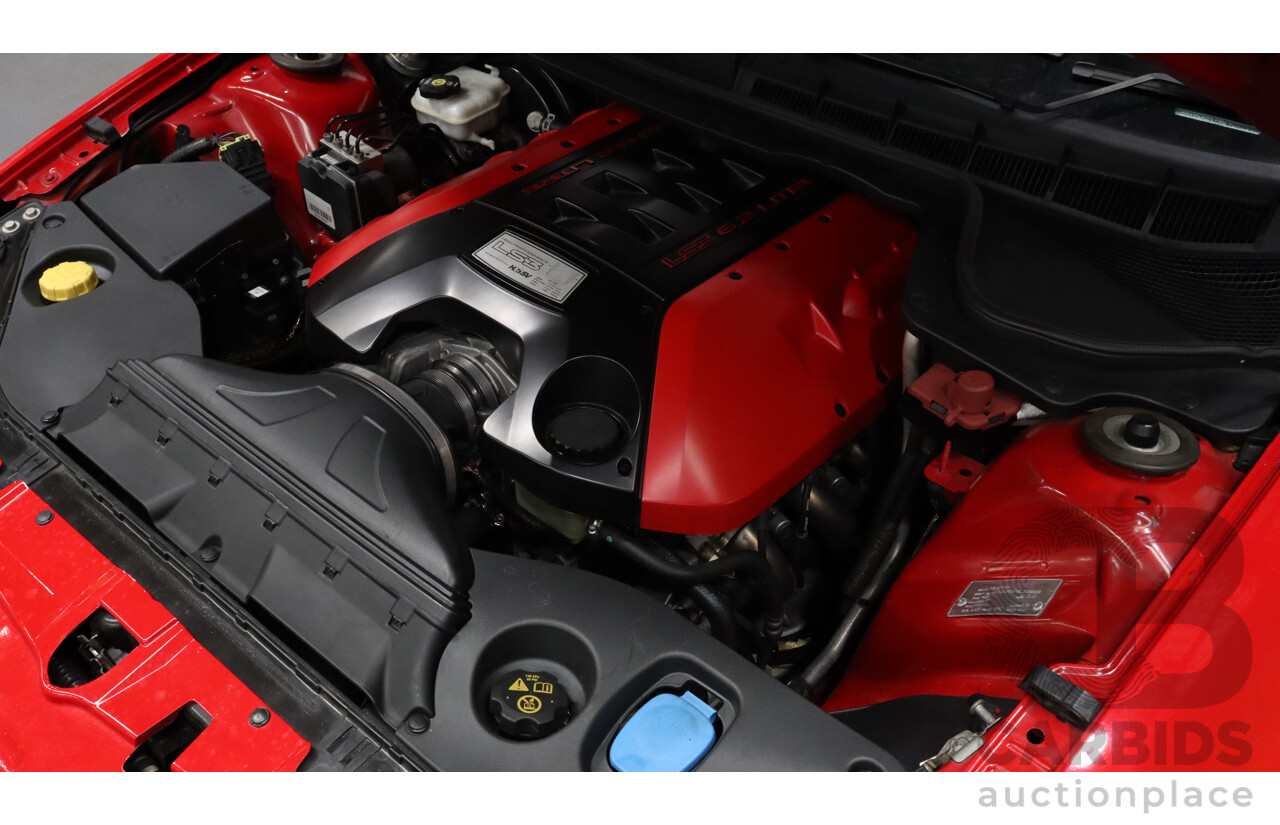 2/2011 Holden HSV Clubsport R8 E3 4d Sedan Red 6.2L V8