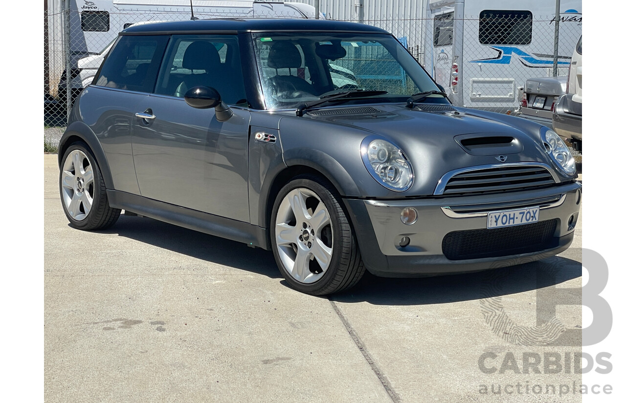 11/2005 Mini Cooper S Chilli R53 UPGRADE II 2d Hatchback Grey 1.6L