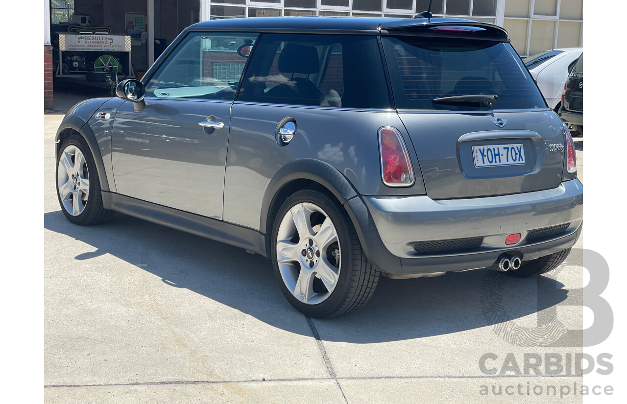 11/2005 Mini Cooper S Chilli R53 UPGRADE II 2d Hatchback Grey 1.6L