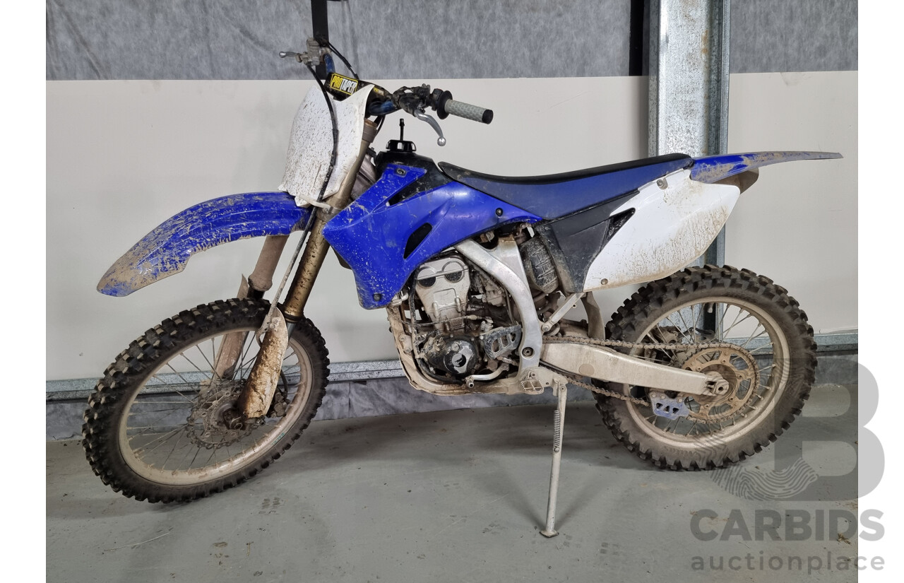 2008 Yamaha YZ250 Motorcycle - VIN: JYACG27C08A020335