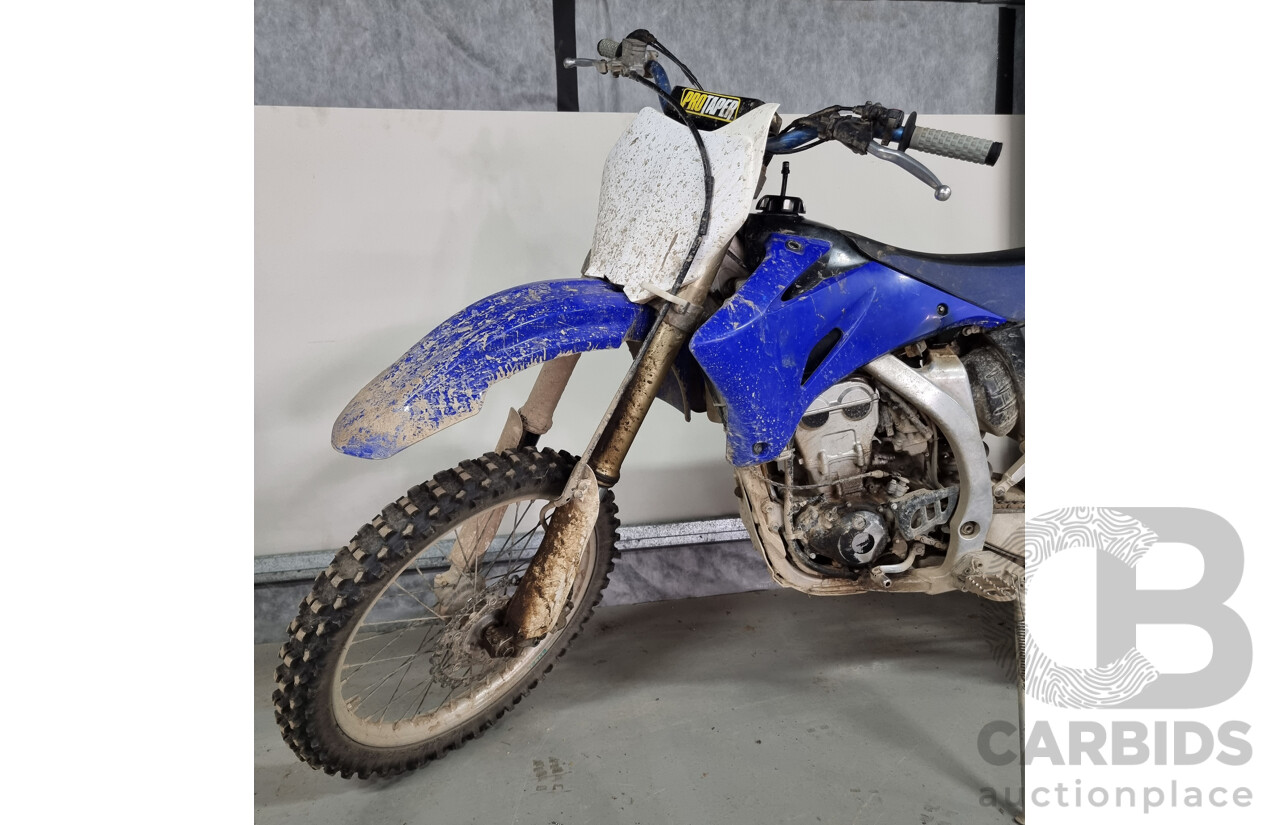 2008 Yamaha YZ250 Motorcycle - VIN: JYACG27C08A020335