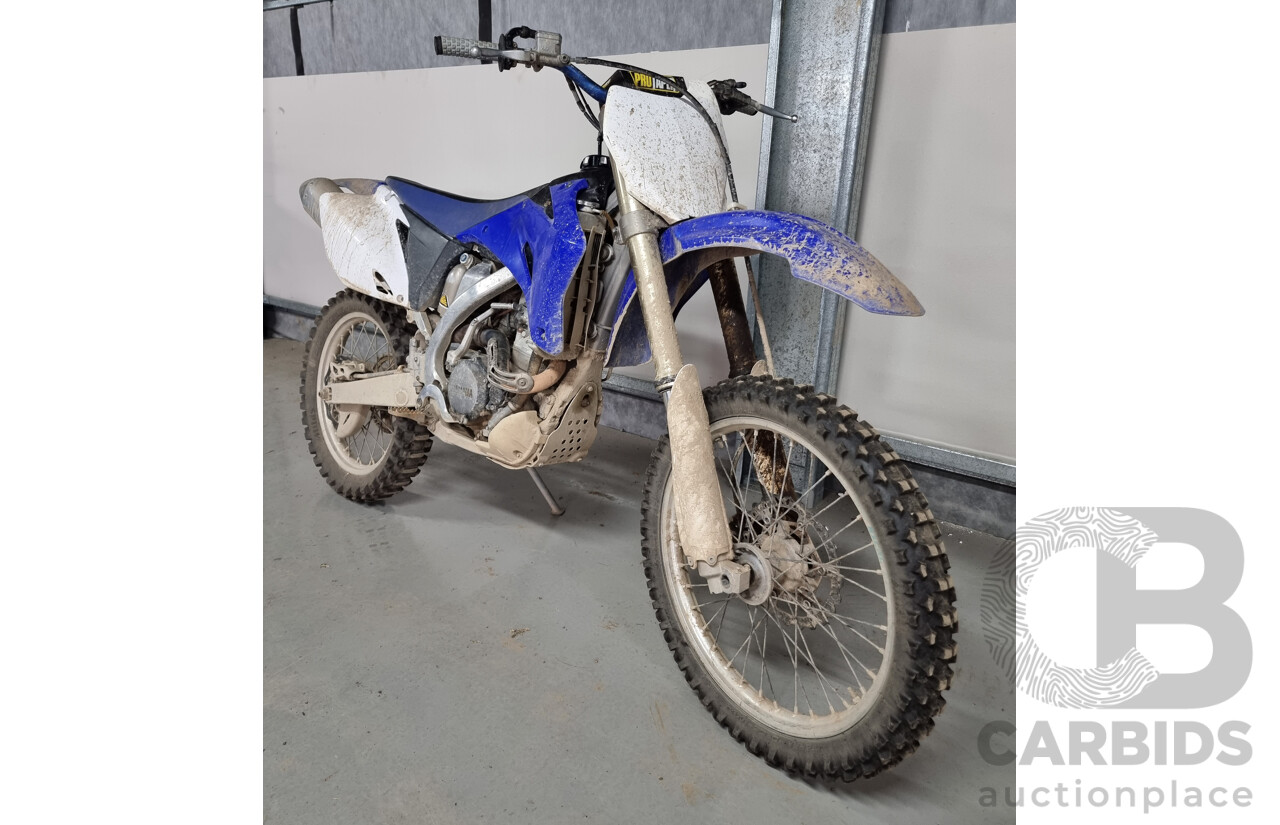 2008 Yamaha YZ250 Motorcycle - VIN: JYACG27C08A020335