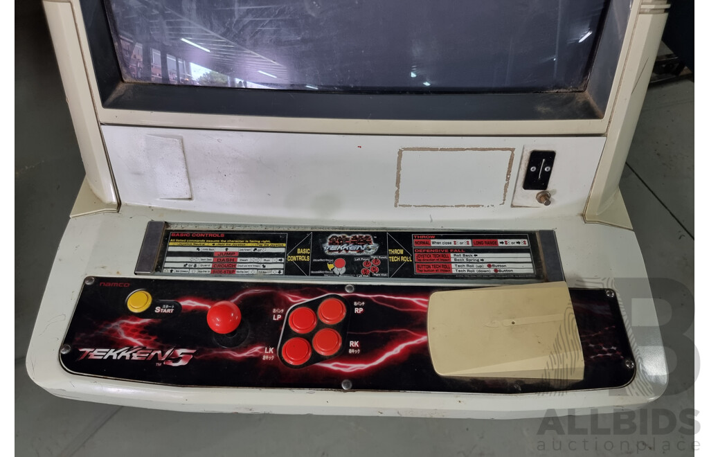 Tekken 5 by Sega - 'Versus City' Advanced Battle Cabinet Amusement Machine