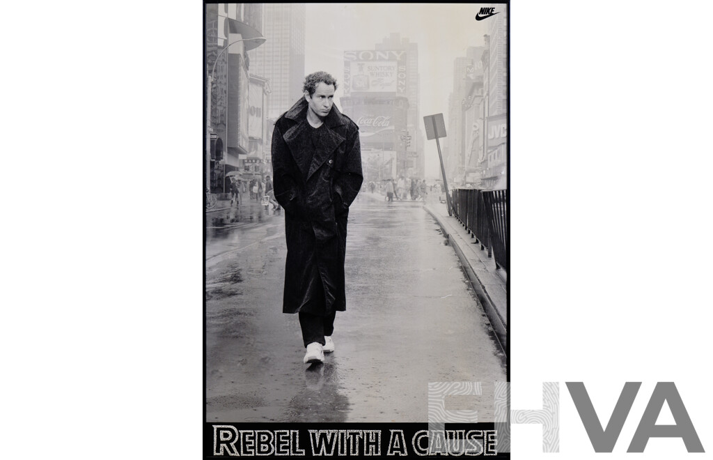 Vintage Nike Poster, John McEnroe - Rebel with a Cause C1978