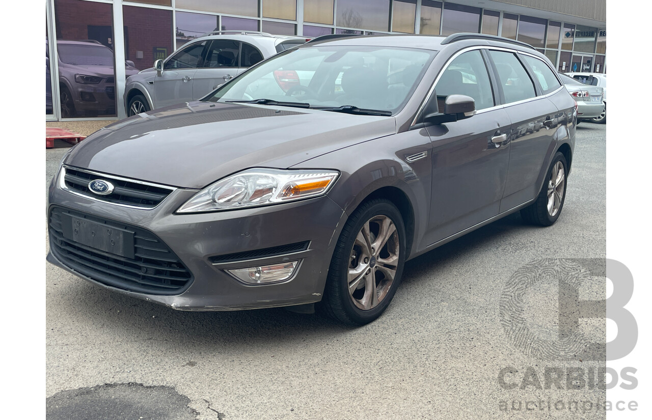 6/2013 Ford Mondeo Zetec TDCi MC 4d Wagon Grey 2.0L