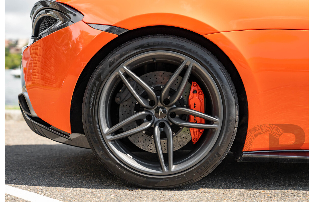 2/2019 McLaren 570S 2d Coupe Ventura Orange 3.8L Twin Turbo V8