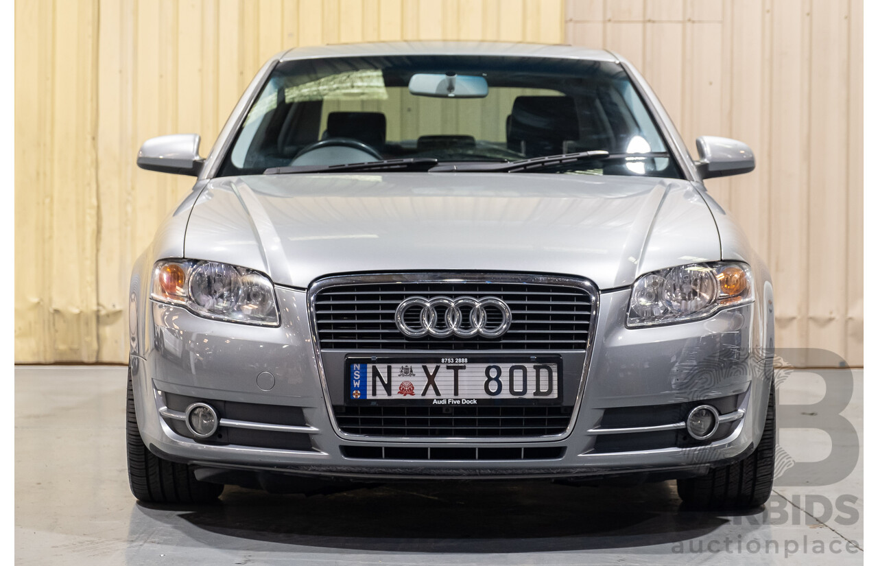 2/2005 Audi A4 1.8T B7 4d Sedan Grey 1.8L Turbo