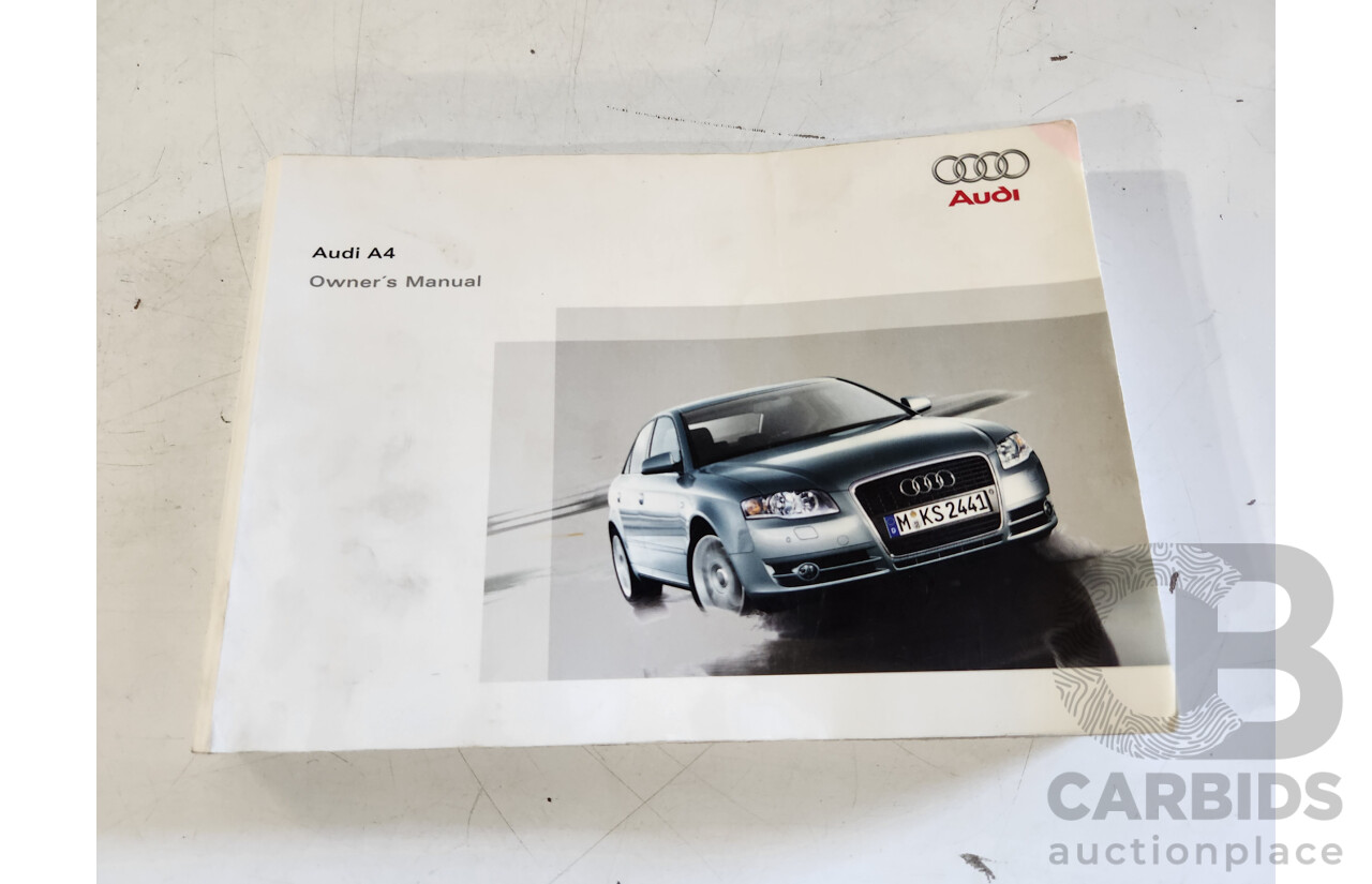 2/2005 Audi A4 1.8T B7 4d Sedan Grey 1.8L Turbo