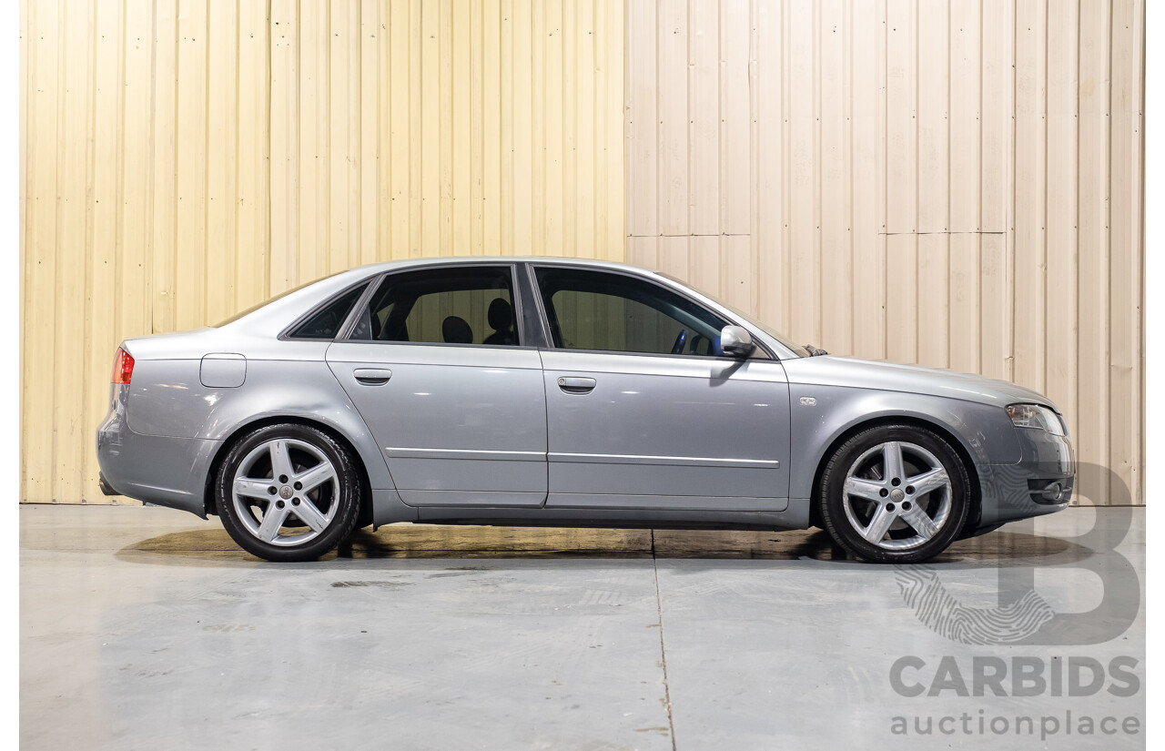 2/2005 Audi A4 1.8T B7 4d Sedan Grey 1.8L Turbo