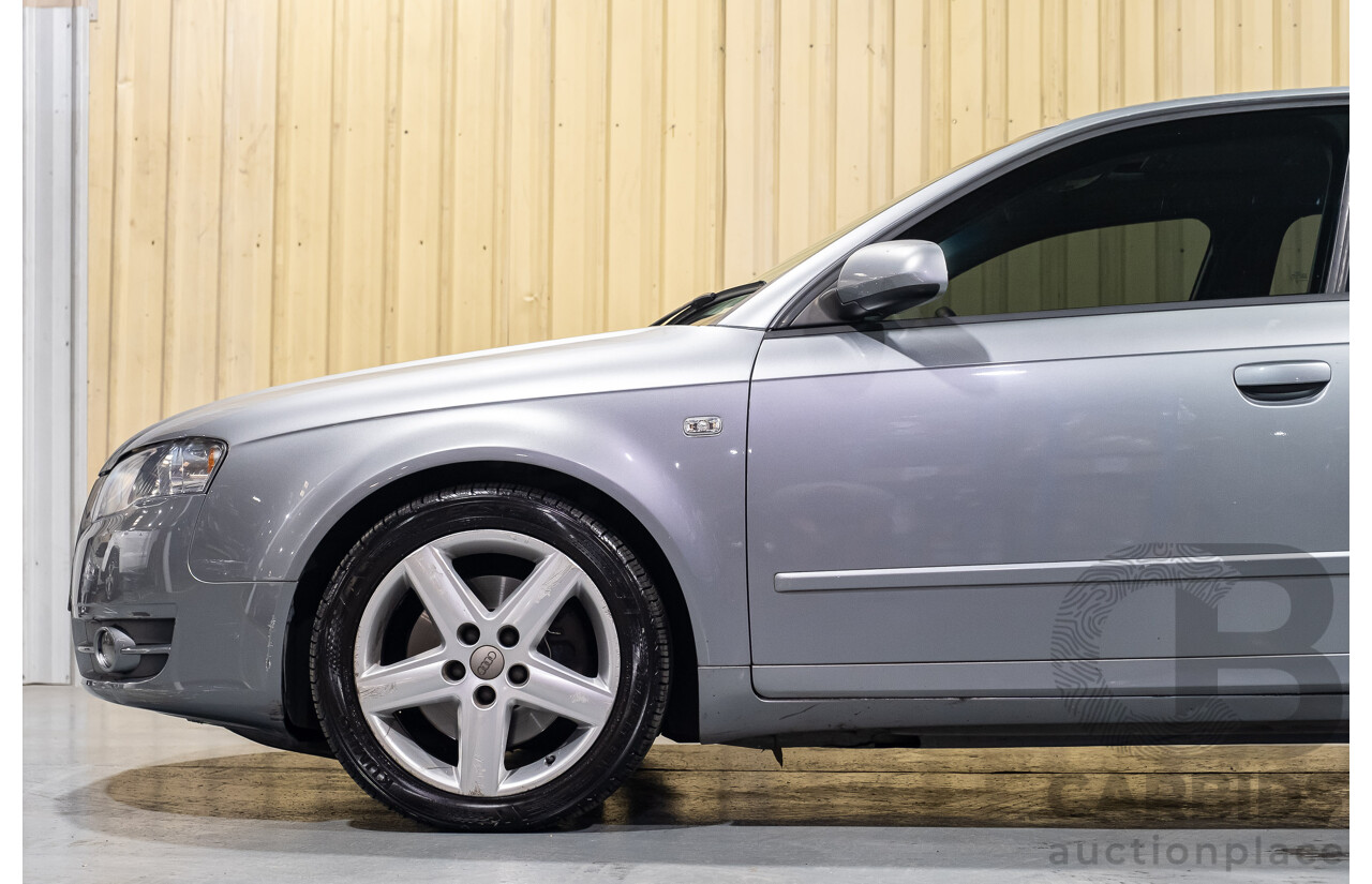 2/2005 Audi A4 1.8T B7 4d Sedan Grey 1.8L Turbo