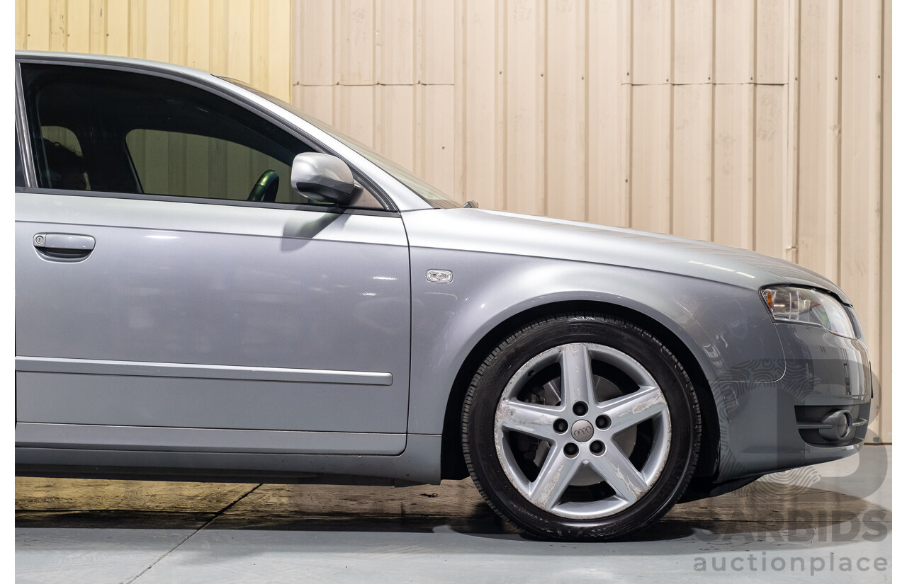 2/2005 Audi A4 1.8T B7 4d Sedan Grey 1.8L Turbo