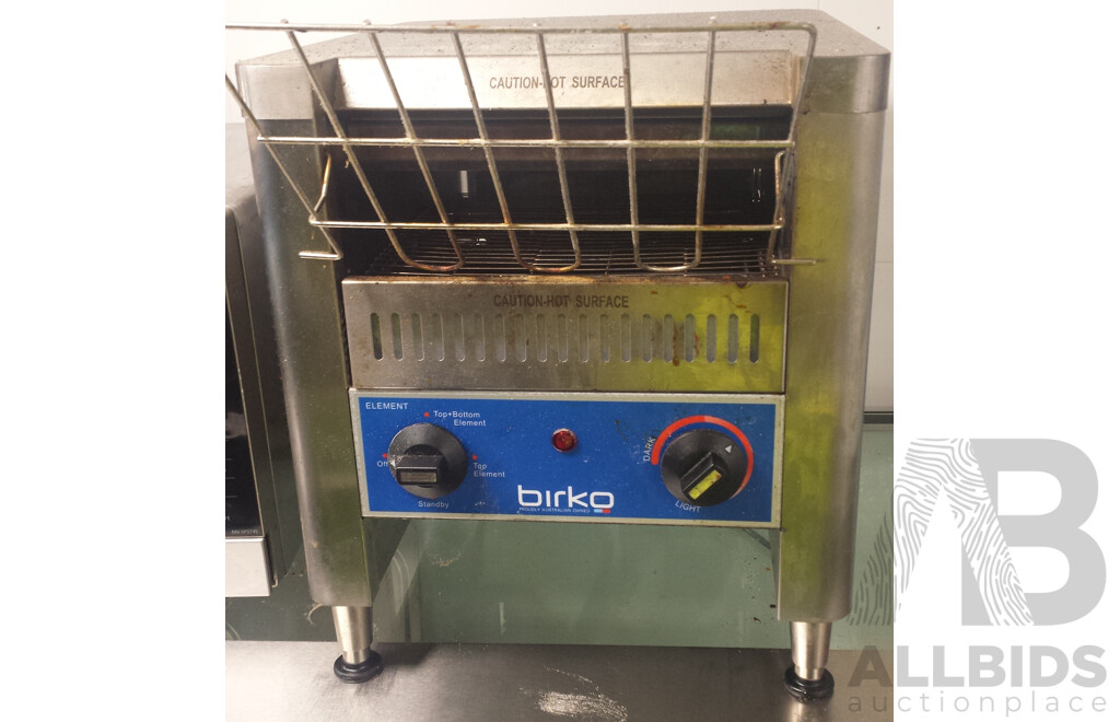 Birko 600 Slice Electric Conveyor Toaster