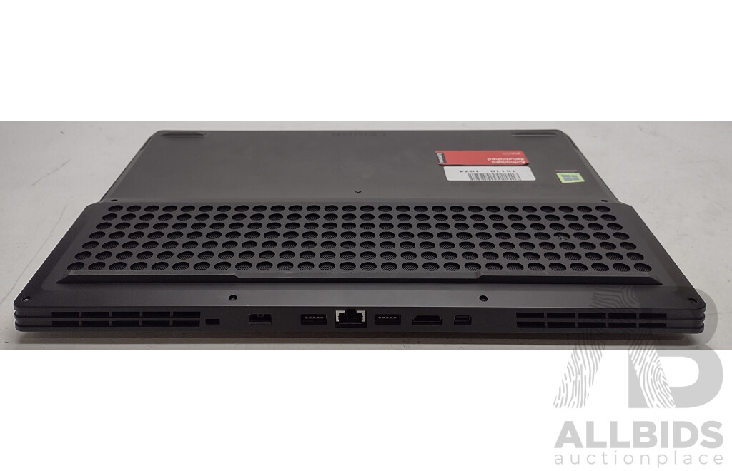 Lenovo (Y740-15IRH) Legion Y740 Intel Core I7 (I7-9750H) 2.60GHz-4.50GHz 6-Core CPU Nvidia GTX 1060Ti 15.6-Inch Gaming Laptop - Faulty Display