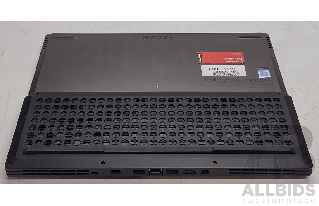 Lenovo (Y740-15IRH) Legion Y740 Intel Core I7 (I7-9750H) 2.60GHz-4.50GHz 6-Core CPU Nvidia GTX 1060Ti 15.6-Inch Gaming Laptop - Faulty Display