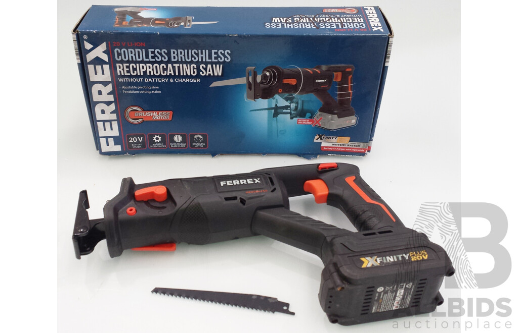 Ferrex Lithium Ion Cordless Reciprocating Saw