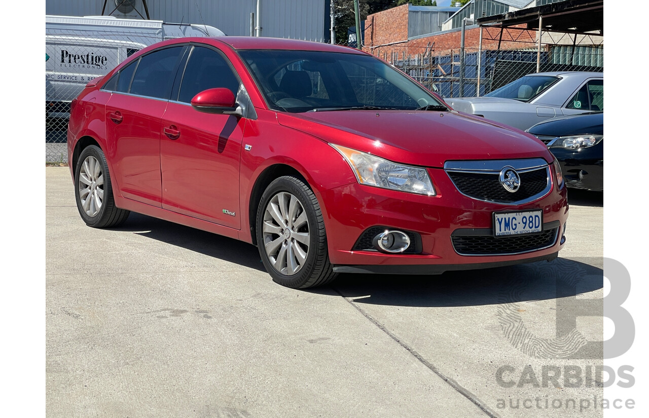 5/2011 Holden Cruze CDX JH 4d Sedan Red 2.0L