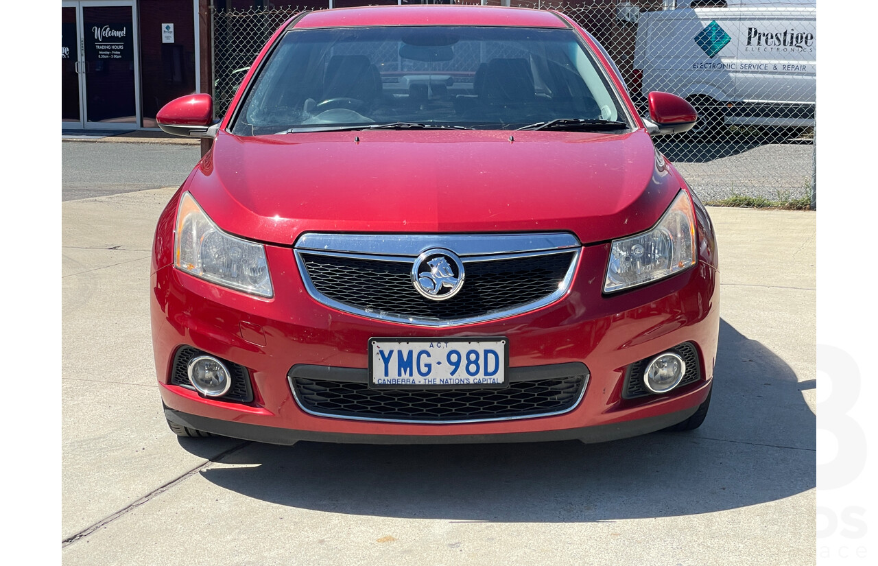 5/2011 Holden Cruze CDX JH 4d Sedan Red 2.0L