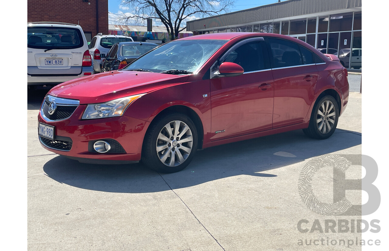 5/2011 Holden Cruze CDX JH 4d Sedan Red 2.0L