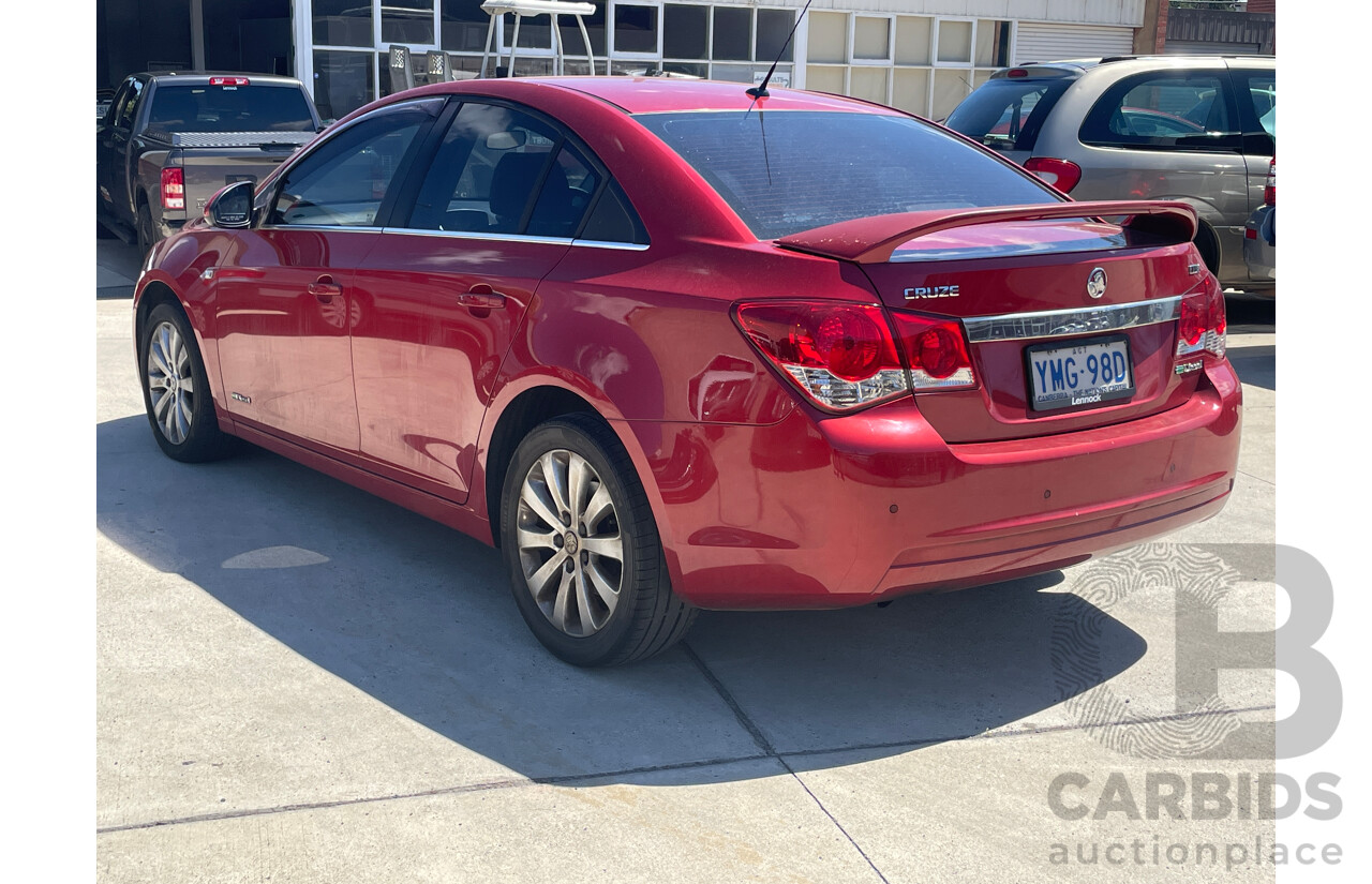 5/2011 Holden Cruze CDX JH 4d Sedan Red 2.0L