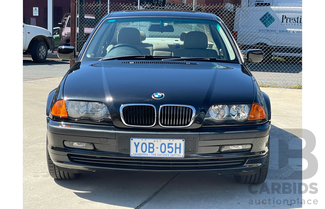 9/2001 Bmw 3 25i E46 4d Sedan Black 2.5L