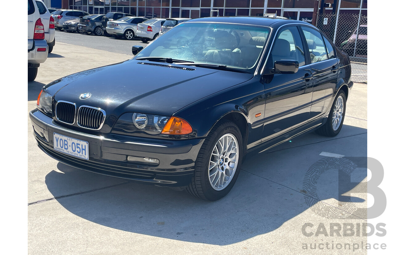 9/2001 Bmw 3 25i E46 4d Sedan Black 2.5L