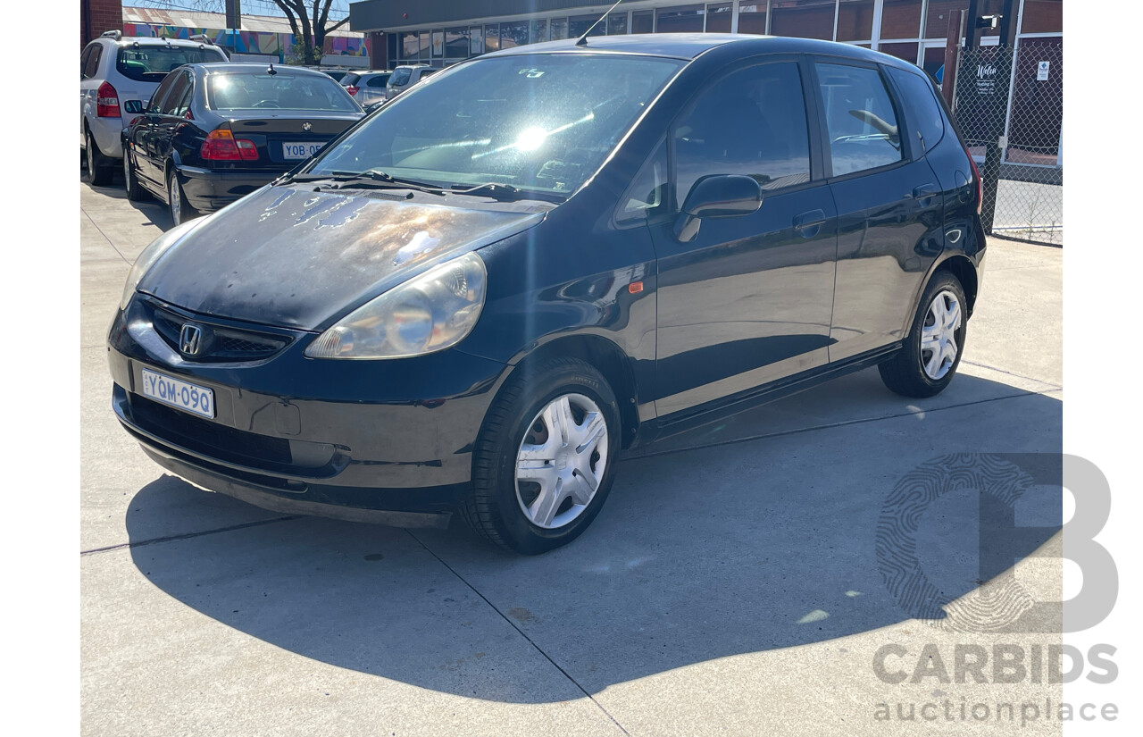 2/2004 Honda Jazz VTi  5d Hatchback Black 1.5L