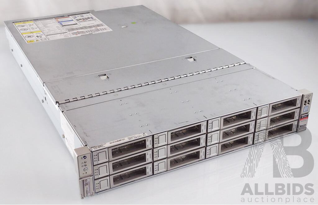 Sun Oracle X6-2L Dual Intel Xeon (E5-2699 v4) 2.2GHz-3.6GHz 22-Core CPU 2RU Server w/ 128GB EEC DDR4 2400MHz