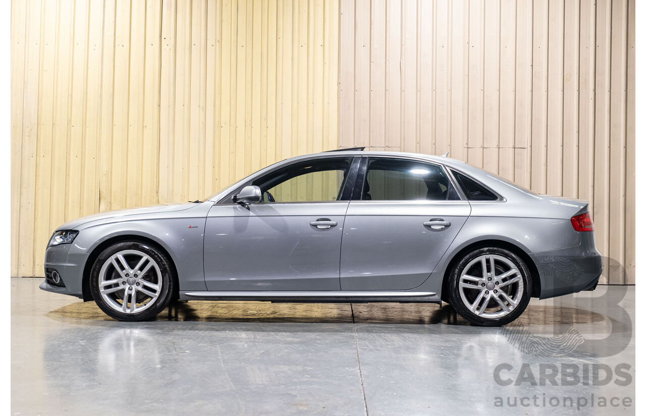 5/2012 Audi A4 S-Line Pack 2.0 TFSI B8 (8K) MY12 4d Sedan Silver 2.0L Turbo