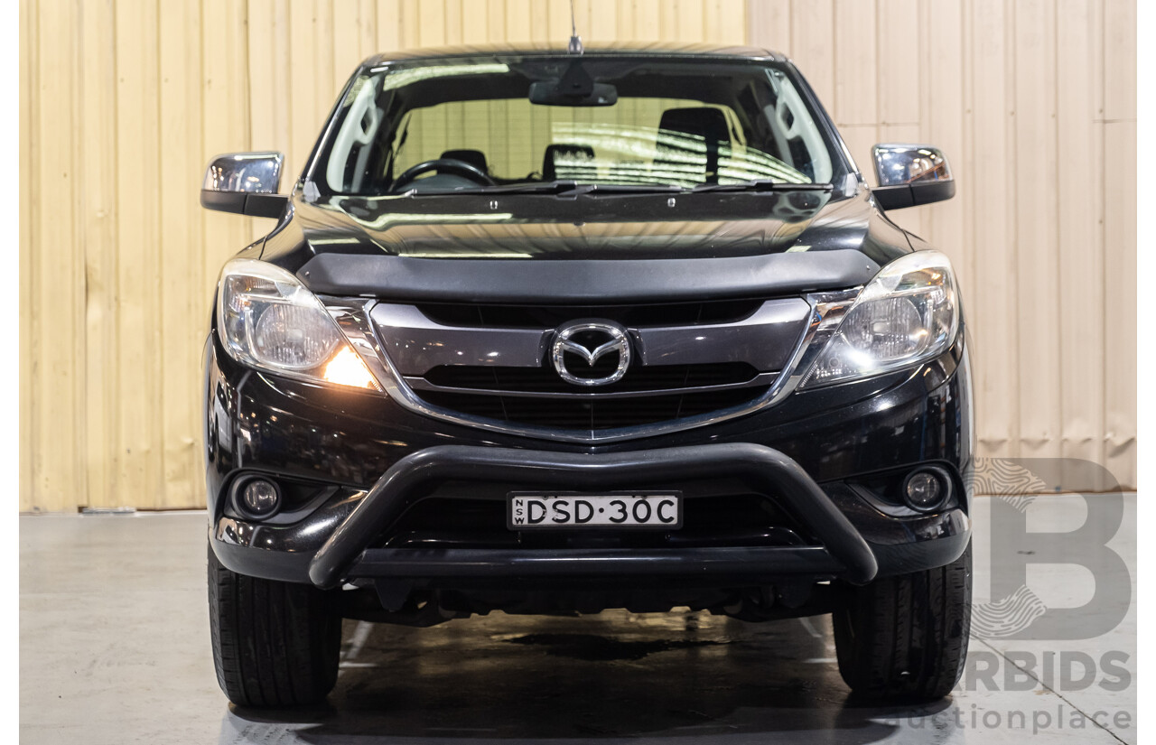 1/2017 Mazda BT-50 XTR (4x2) MY17 Dual Cab High Ride Utility Black 3.2L Turbo Diesel