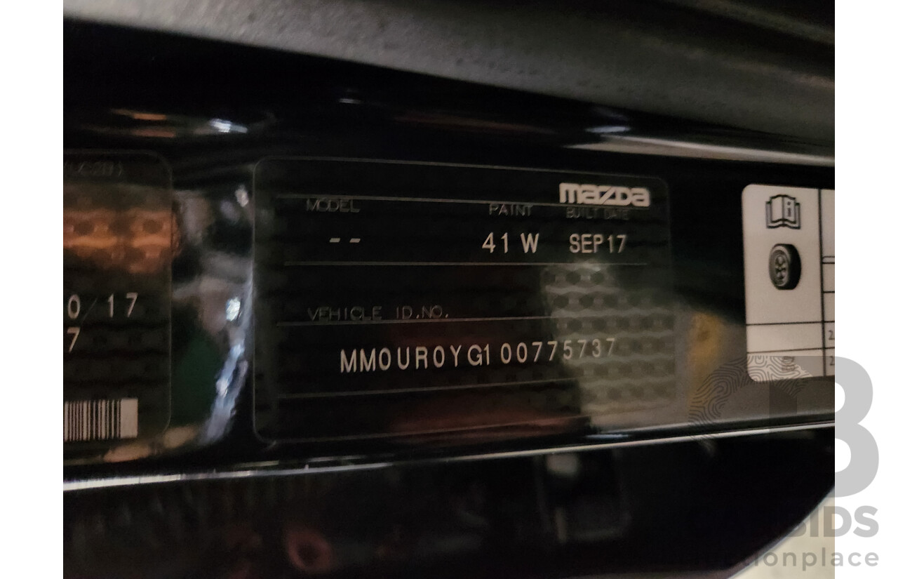 1/2017 Mazda BT-50 XTR (4x2) MY17 Dual Cab High Ride Utility Black 3.2L Turbo Diesel