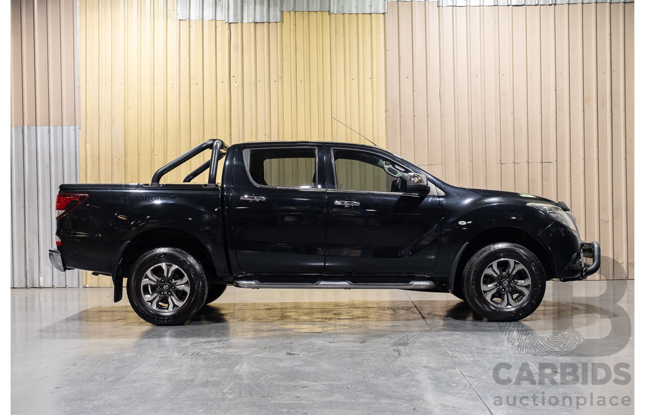 1/2017 Mazda BT-50 XTR (4x2) MY17 Dual Cab High Ride Utility Black 3.2L Turbo Diesel