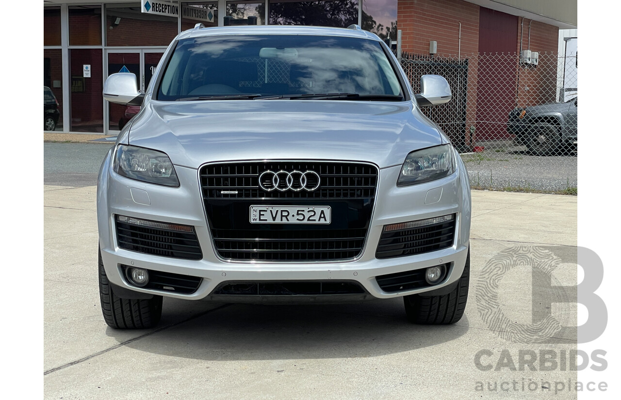 5/2007 Audi Q7 3.0 TDI Quattro MY07 UPGRADE 4d Wagon Silver 3.0L