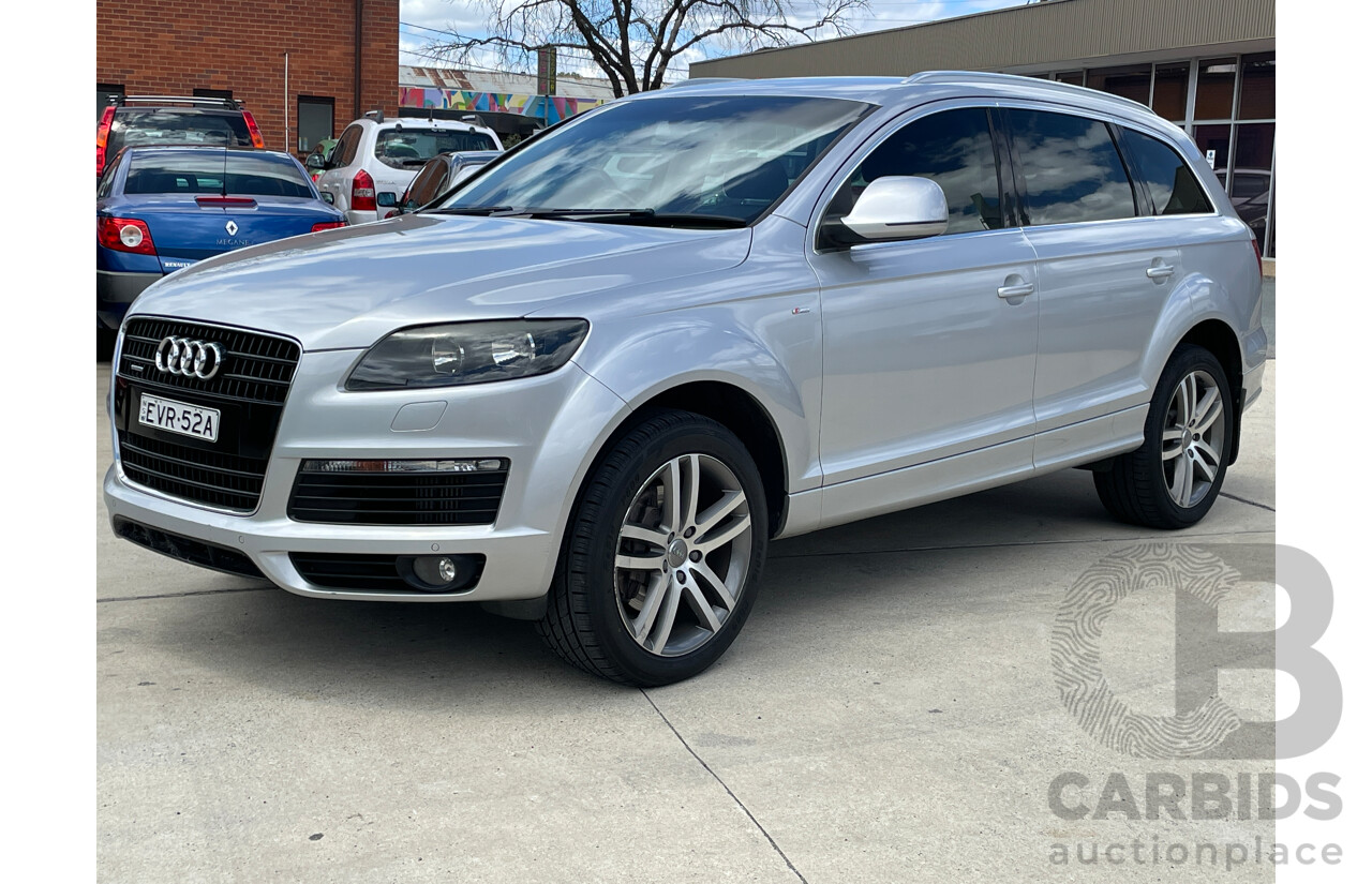 5/2007 Audi Q7 3.0 TDI Quattro MY07 UPGRADE 4d Wagon Silver 3.0L