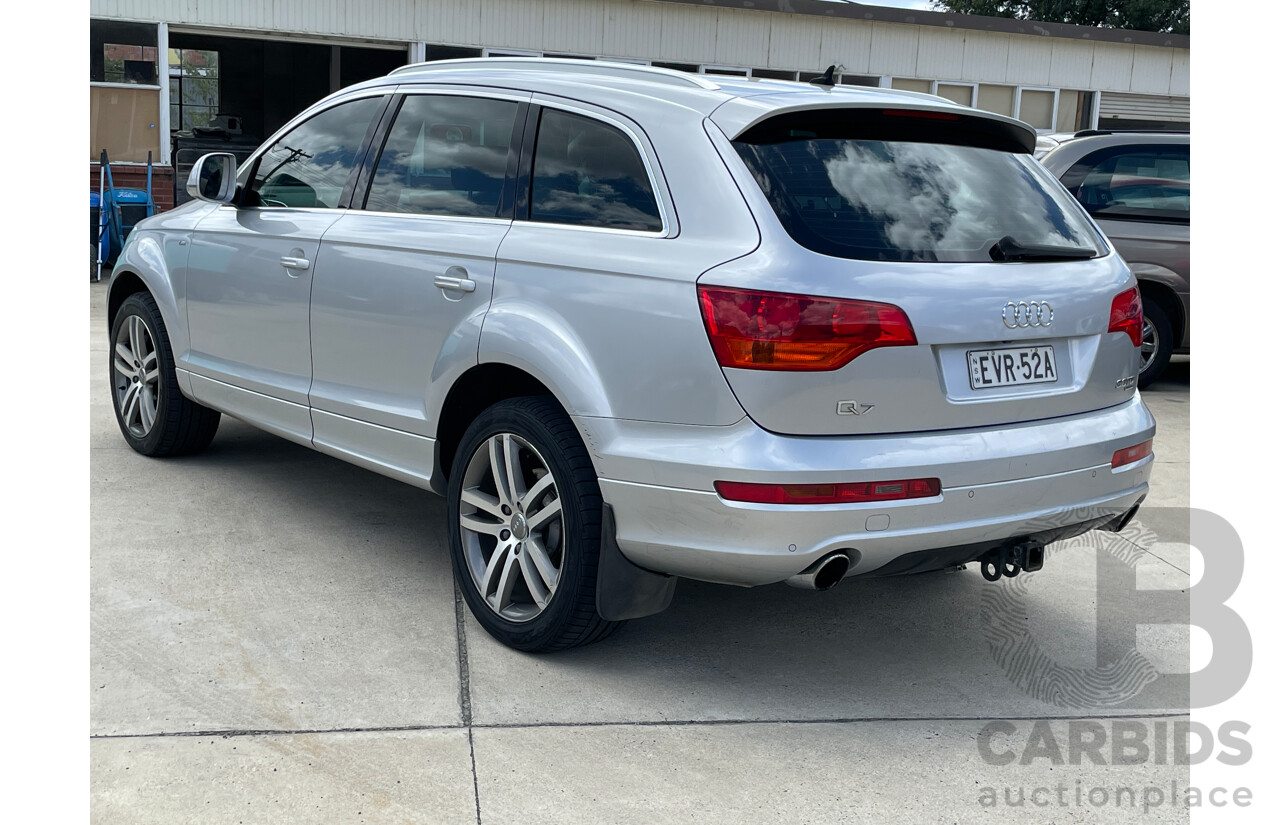 5/2007 Audi Q7 3.0 TDI Quattro MY07 UPGRADE 4d Wagon Silver 3.0L