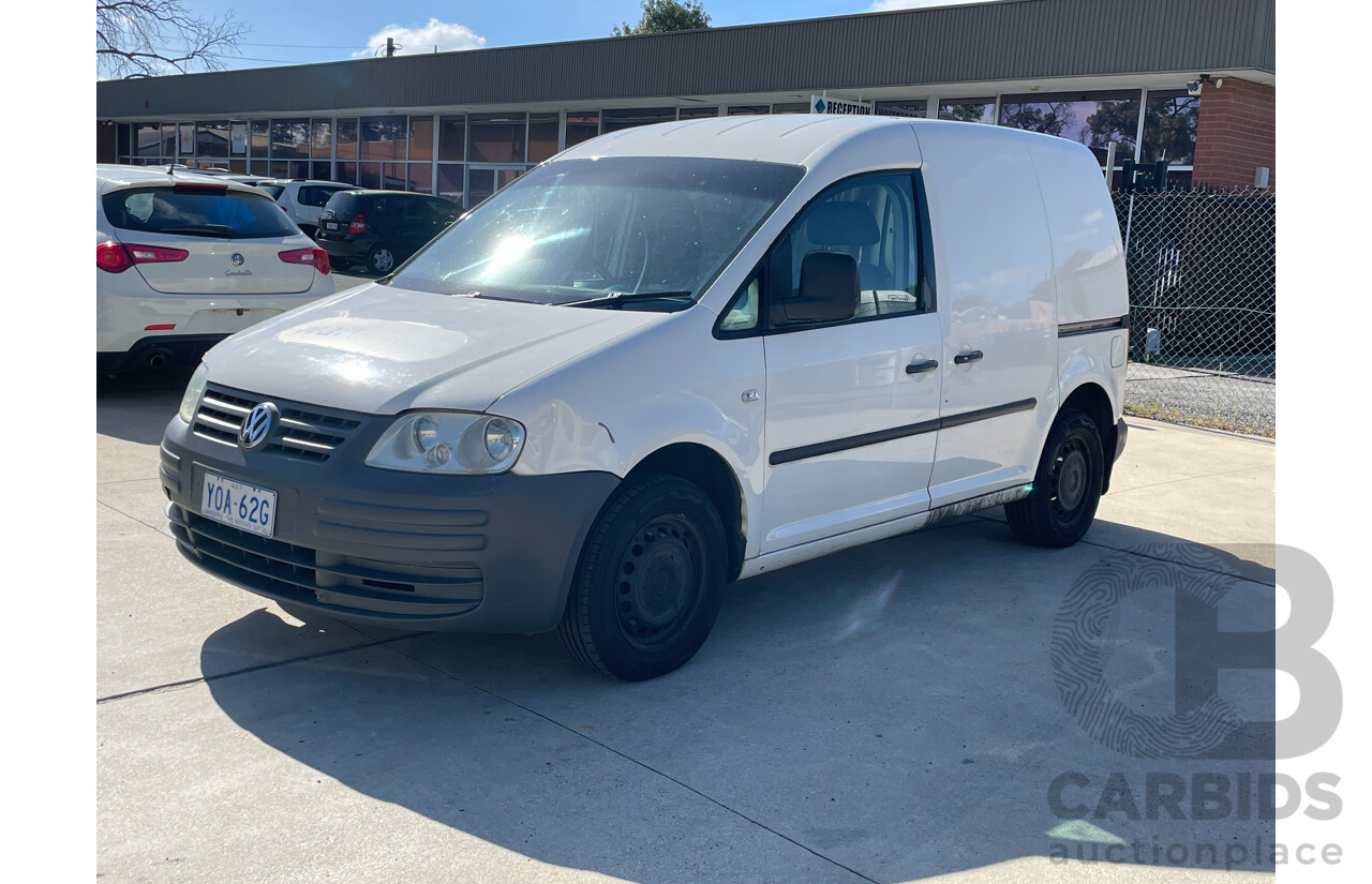 1/2006 Volkswagen Caddy 1.6 2K Van White 1.6L