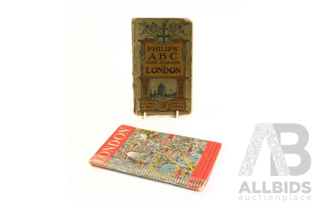 Two Vintage Pocket Guides to London