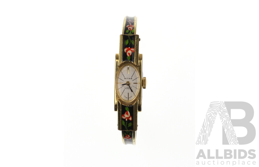 Women's Vintage Ritma 17 Jewels Watch, Swiss Made