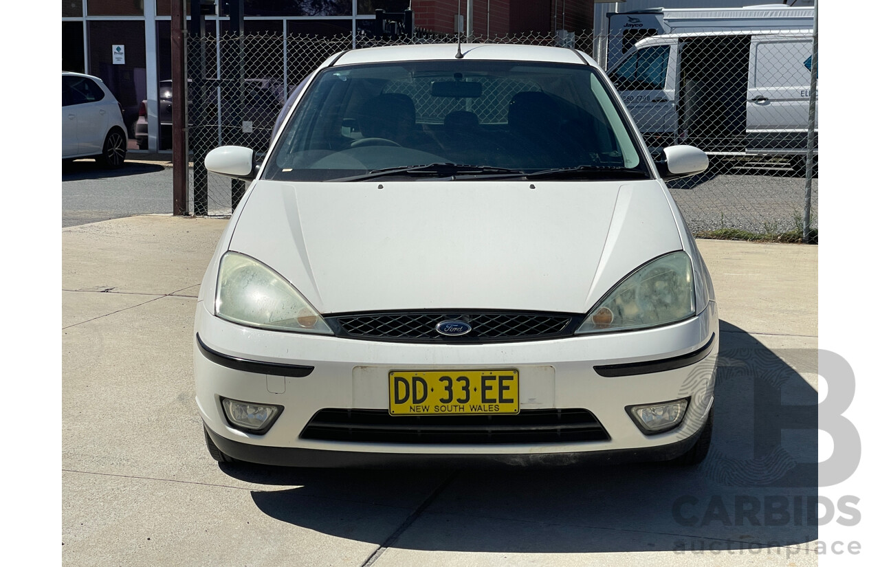 11/2003 Ford Focus LX LR 5d Hatchback White 1.8L