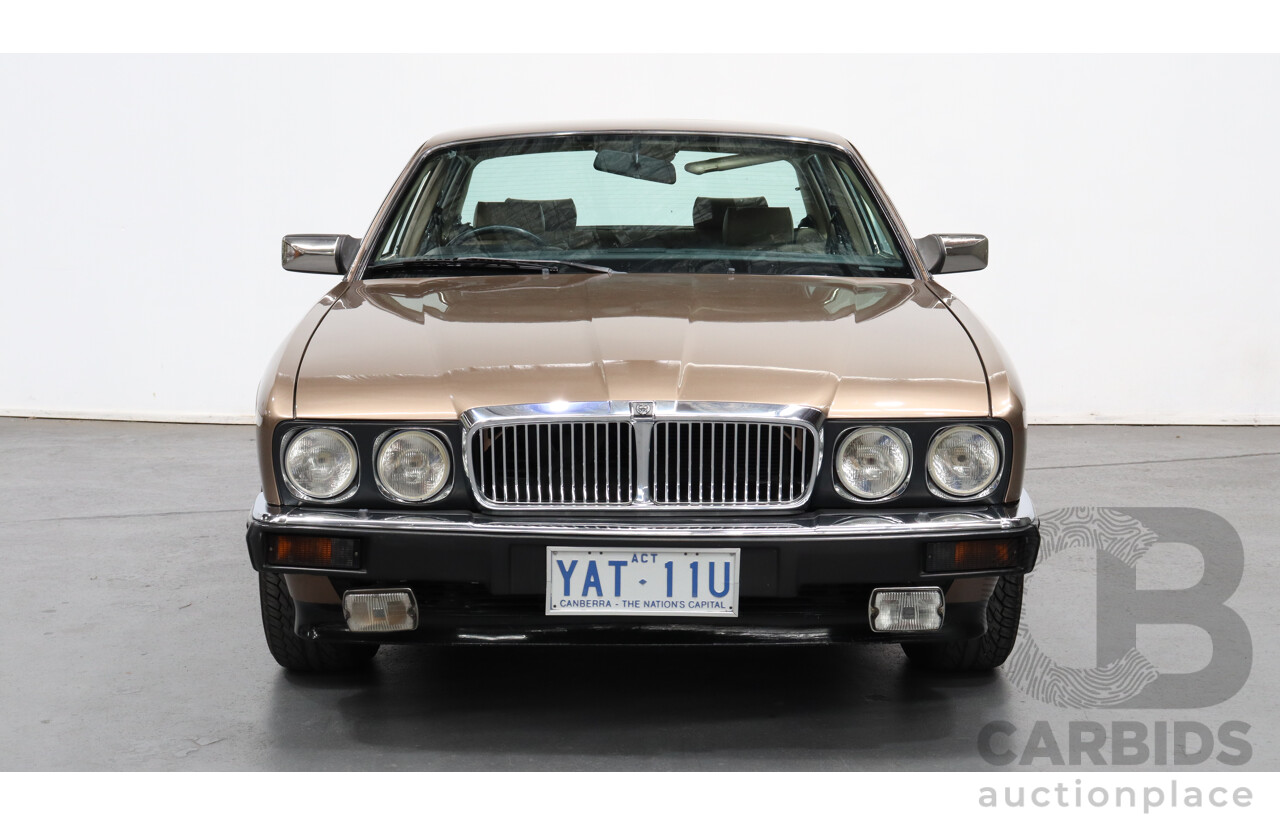 9/1988 Jaguar Sovereign XJ6 4d Sedan Brown 3.6L