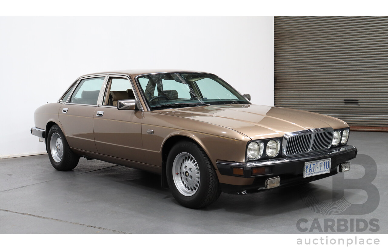 9/1988 Jaguar Sovereign XJ6 4d Sedan Brown 3.6L