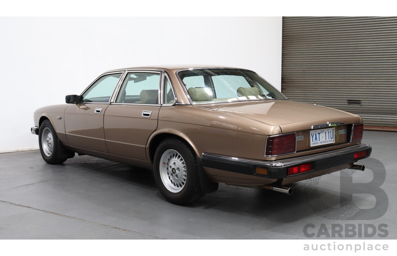 9/1988 Jaguar Sovereign XJ6 4d Sedan Brown 3.6L