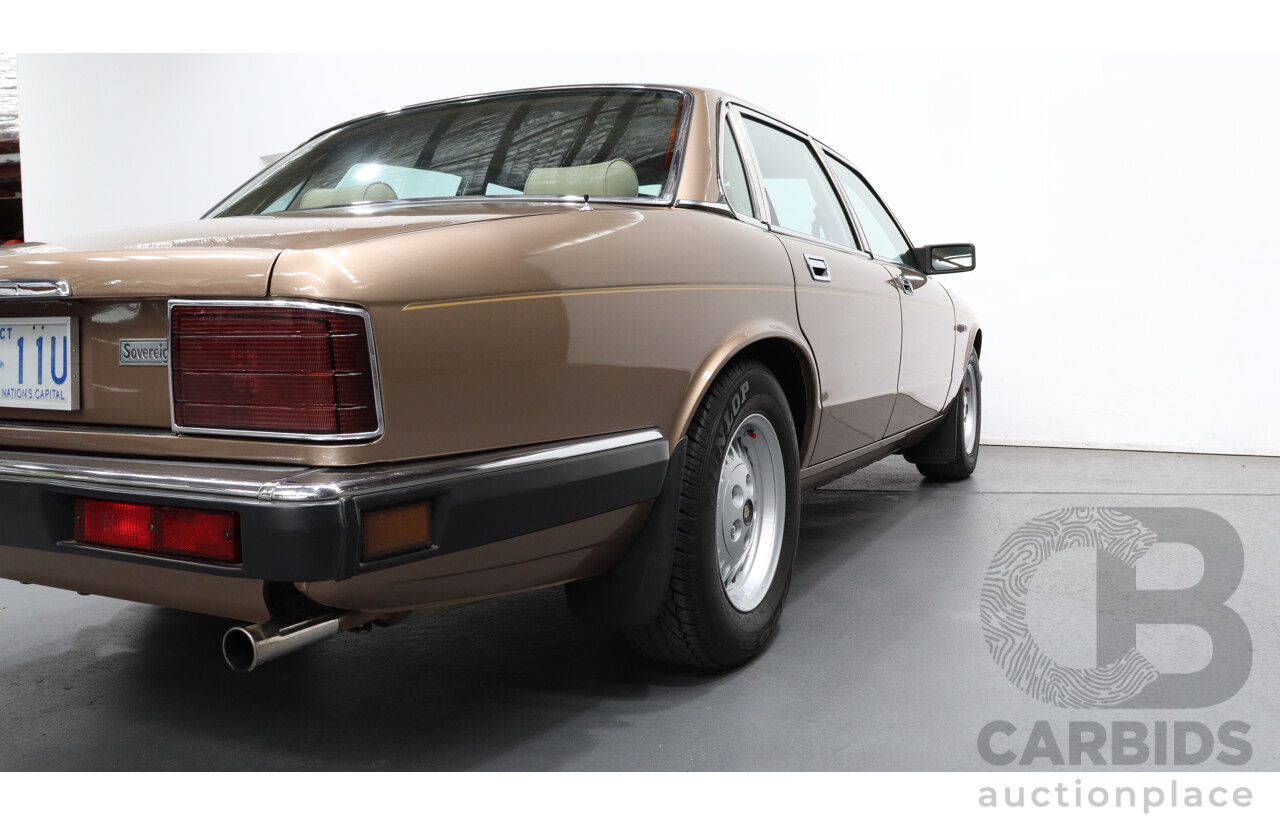 9/1988 Jaguar Sovereign XJ6 4d Sedan Brown 3.6L