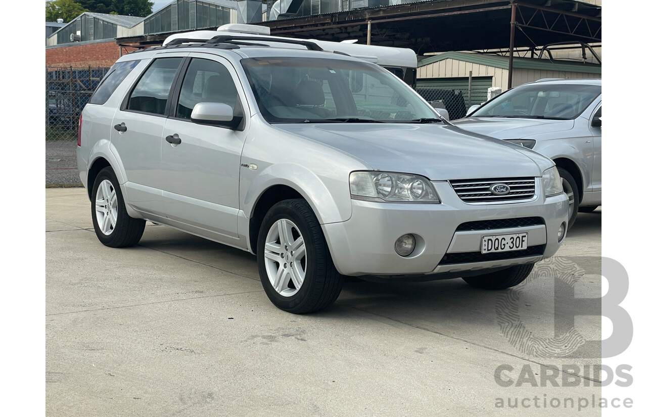 2/2007 Ford Territory GHIA (4x4) SY 4d Wagon Silver 4.0L