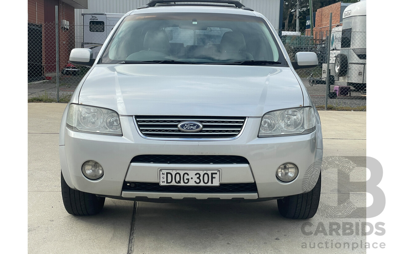 2/2007 Ford Territory GHIA (4x4) SY 4d Wagon Silver 4.0L