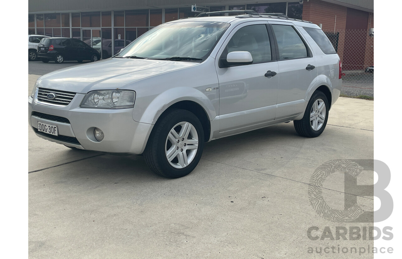 2/2007 Ford Territory GHIA (4x4) SY 4d Wagon Silver 4.0L