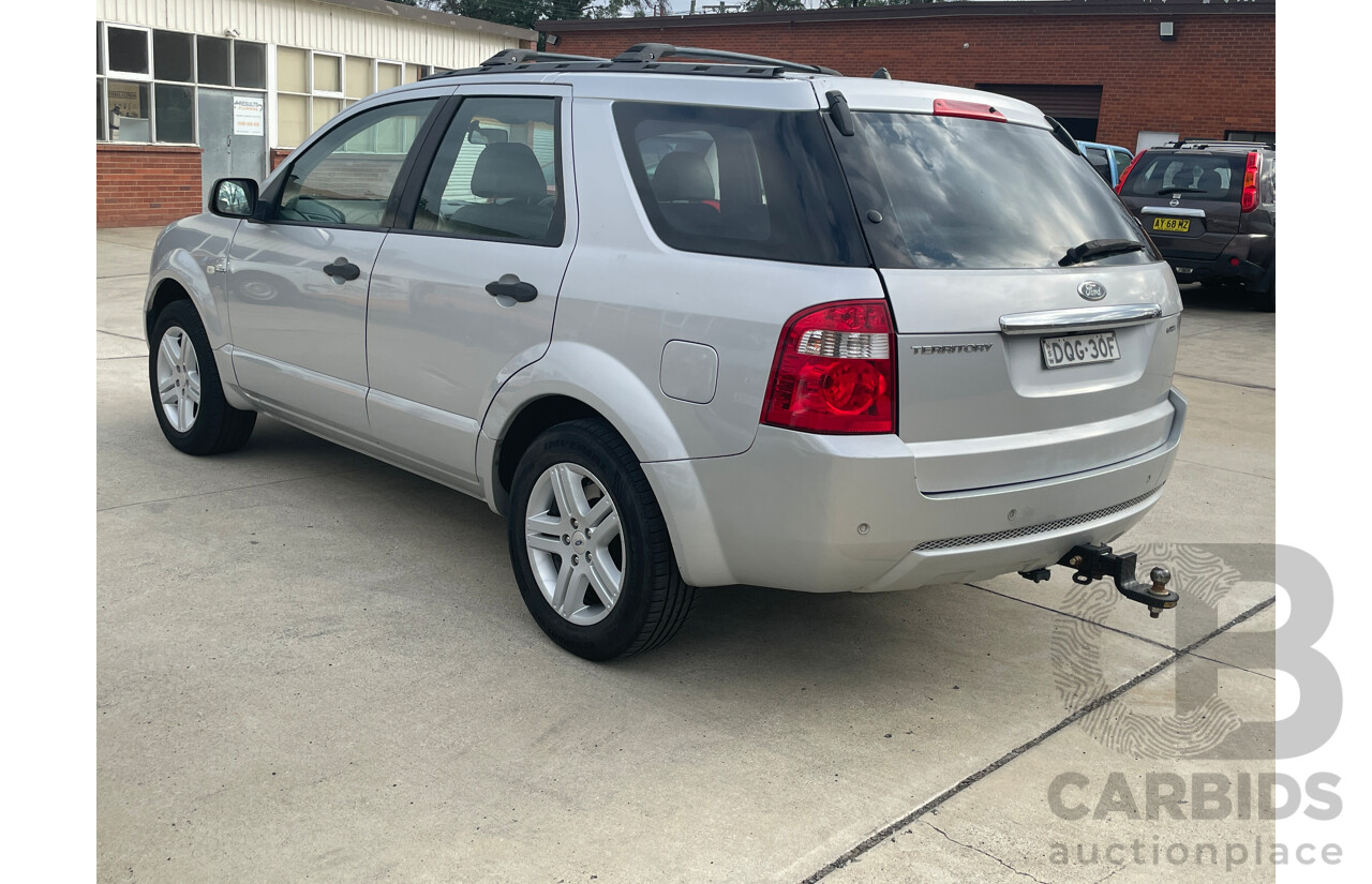 2/2007 Ford Territory GHIA (4x4) SY 4d Wagon Silver 4.0L