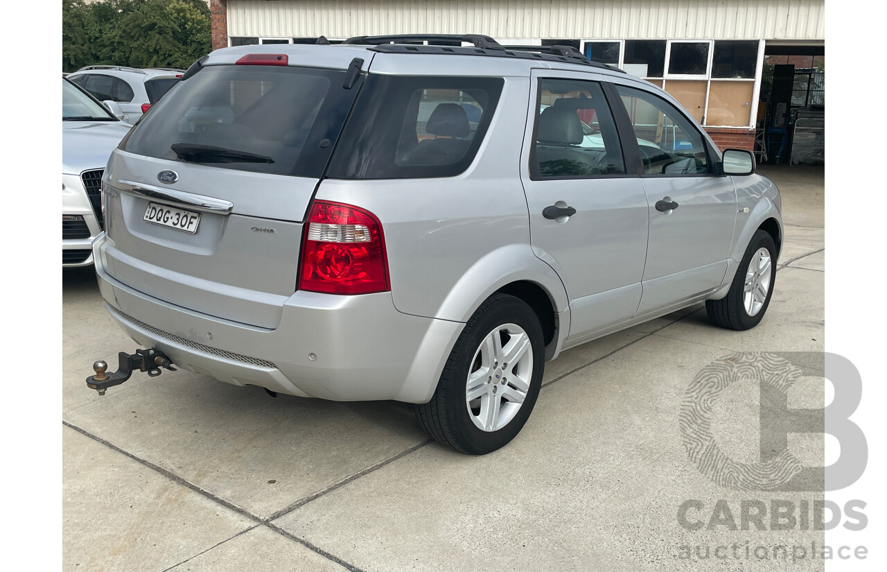 2/2007 Ford Territory GHIA (4x4) SY 4d Wagon Silver 4.0L