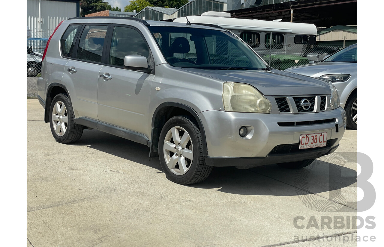 9/2009 Nissan X-Trail TS (4x4) T31 4d Wagon Silver 2.0L