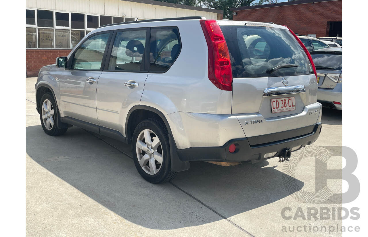 9/2009 Nissan X-Trail TS (4x4) T31 4d Wagon Silver 2.0L