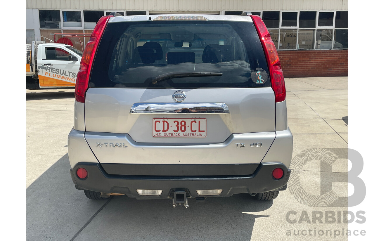 9/2009 Nissan X-Trail TS (4x4) T31 4d Wagon Silver 2.0L